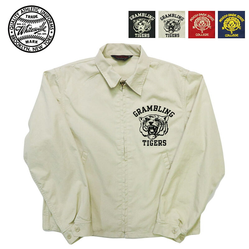 WHITES VILLE ホワイツビル フロッキープリント コットンポプリンスポーツ ジャケット WV15874 【2026年春夏新作】