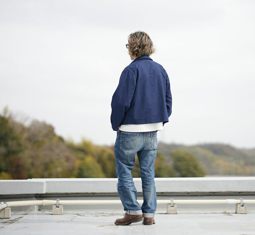 WHITES VILLE ホワイツビル フロッキープリント コットンポプリンスポーツ ジャケット WV15874 【2026年春夏新作】