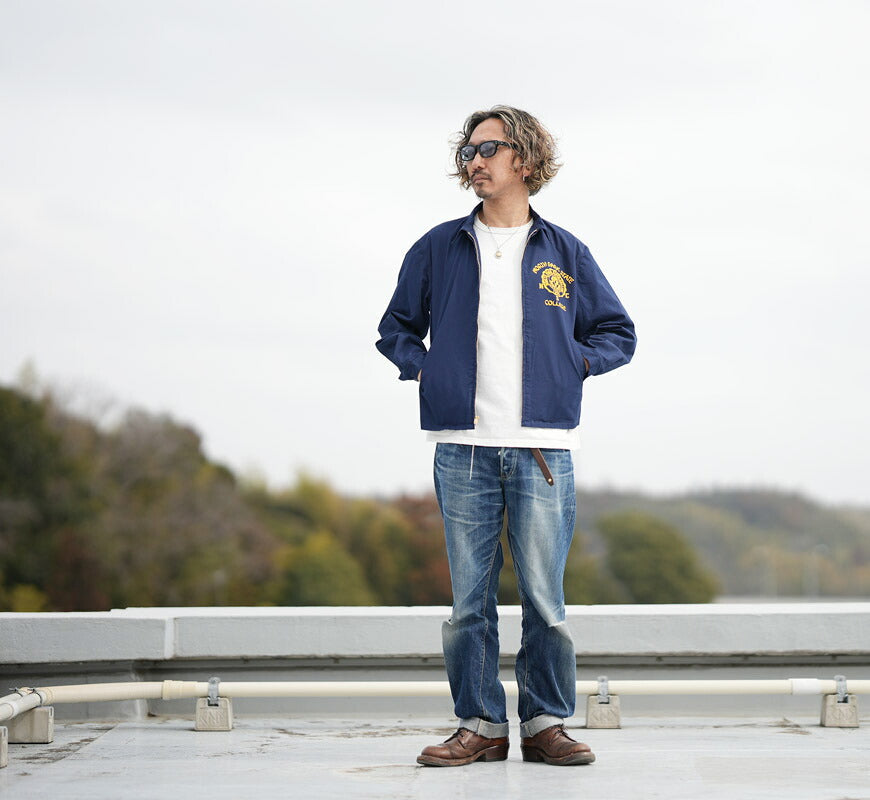 WHITES VILLE ホワイツビル フロッキープリント コットンポプリンスポーツ ジャケット WV15874 【2026年春夏新作】