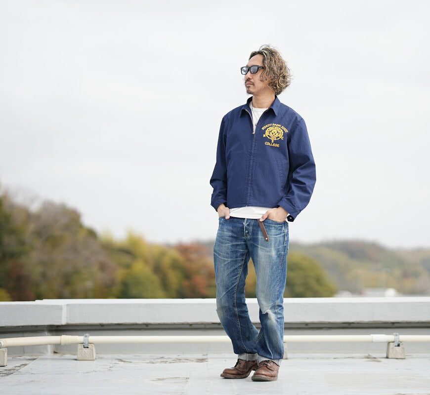 WHITES VILLE ホワイツビル フロッキープリント コットンポプリンスポーツ ジャケット WV15874 【2026年春夏新作】