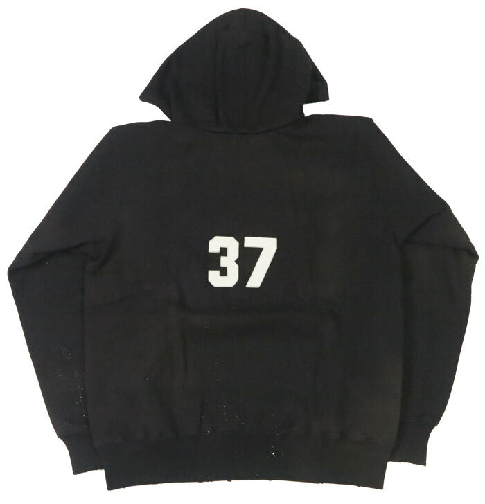 WHITES VILLE ホワイツビル 後付けフード プルオーバー スウェット パーカー ユーズド加工モデル フェルトワッペン BROOKLYN WV69583 【2025年秋冬新作】