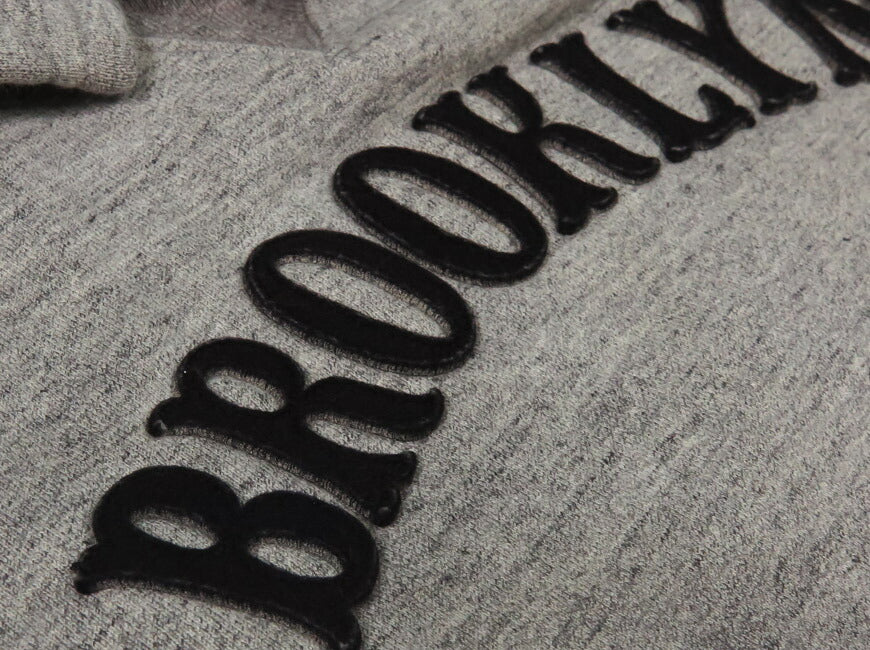 WHITES VILLE ホワイツビル 後付けフード プルオーバー スウェット パーカー ユーズド加工モデル フェルトワッペン BROOKLYN WV69583 【2025年秋冬新作】