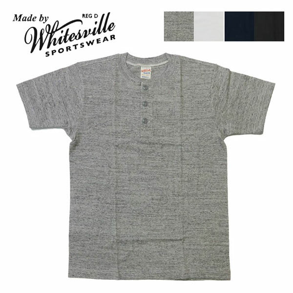 WHITESVILLEホワイツビル半袖ヘンリーネックTシャツパックTeeWV79681【2026年春夏新作】