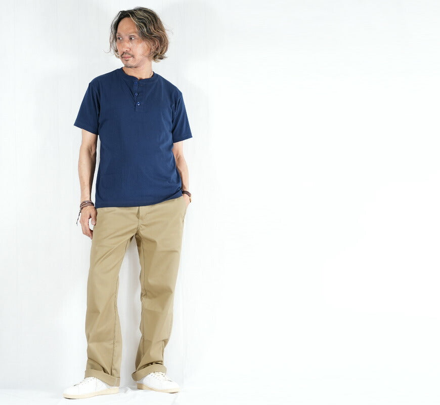 WHITESVILLEホワイツビル半袖ヘンリーネックTシャツパックTeeWV79681【2026年春夏新作】