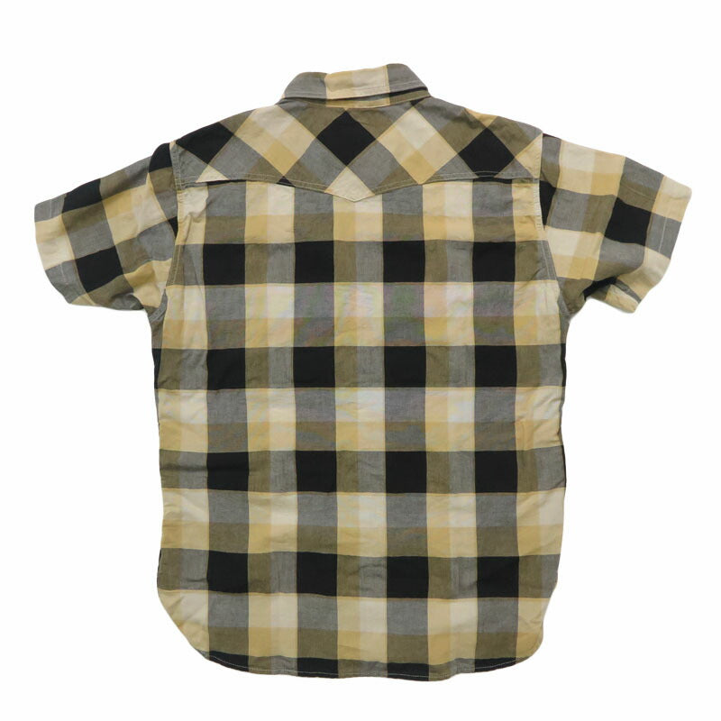 デラックスウェア DELUXEWARE ウエスタンチェックシャツ WESTERN CHECK SHIRT 真夏対応素材 半袖 チェックシャツ WWS-32S【2026年春夏新作】