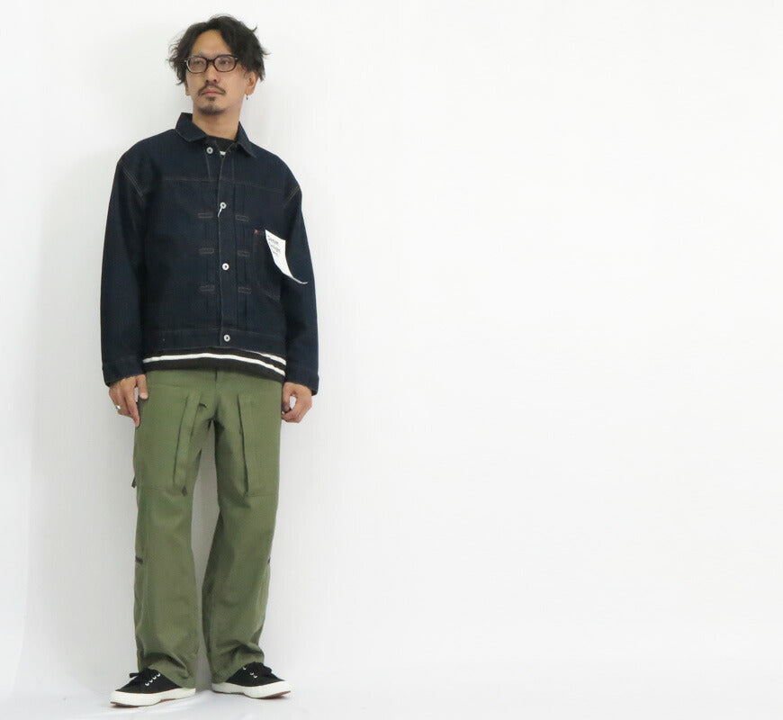 ジョンブル JOHNBULL DENIM DELIGHT 12oz デニム ジャケット ファーストタイプ ワンウォッシュ Y2003