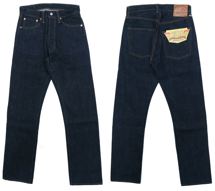 SUGARCANEシュガーケーン14ozデニムジーンズ50'sジッパーフライワンウォッシュレギュラーストレートSC42955A【2021-22年秋冬新作】