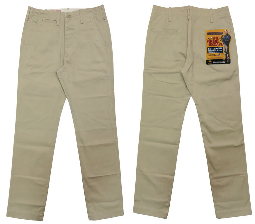 トイズマッコイ TOYS McCOY スティーブ マックイーン Steve McQUEEN V. HILTS TROUSERS チノパンツ TMP2201